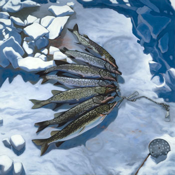 Catherine Lo, <i>Ice/Fish</i>, 2010, 48