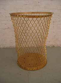 Sylvie Fleury, Yes to All, 2004, steel with 24 karat gold plate, edition of 8