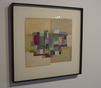 Henry Wolyniec, Untitled, collage on paper, 2006