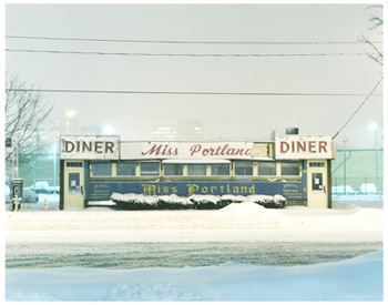 <b>Matthew Robbins</b>, <i>Miss Portland Diner</i>, c-print