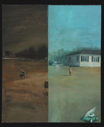 Summer Twilight, oil on canvas, 2006