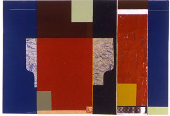 <b>Henry Wolyniec</b>,<i> Untitled</i>, collage on paper, 2006