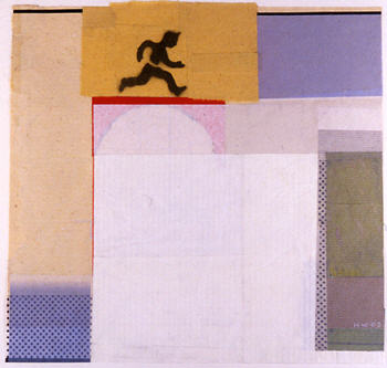 <b>Henry Wolyniec</b>,<i> Untitled</i>, collage on paper, 2006